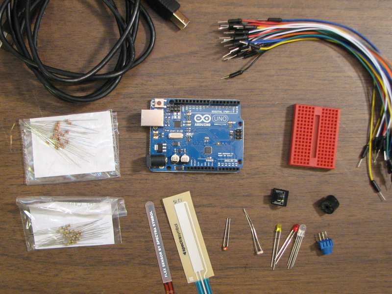 Sparkfun Starter Kit contents